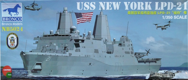 Bronco Models - USS New York LPD-21