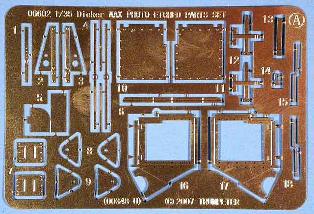 Trumpeter - Upgrade & Conversion kit for Dicker Max