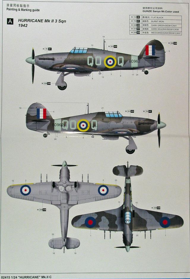 Trumpeter - Hurricane Mk.II C/trop