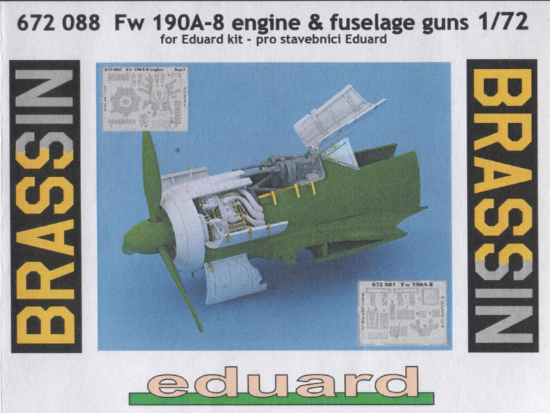 Eduard Brassin - Fw 190A-8 engine & fuselage guns
