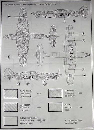 Smer - Caudron Renault C.714 Cyclone