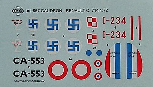 Smer - Caudron Renault C.714 Cyclone