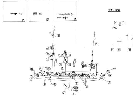 NNT Modell+Buch - Das Deutsche Torpedoboot B-98