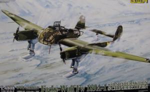 : Focke-Wulf Fw 189A-1 with Sonderaktion Schneekufen