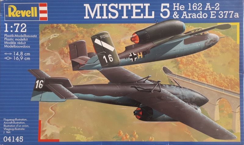Revell - Mistel 5 (He 162 A-2 & Arado E 377a)