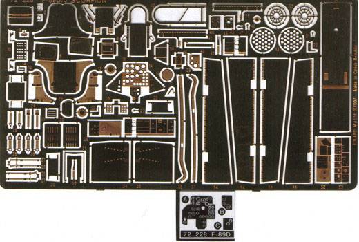 Eduard Ätzteile - F-89D/J Scorpion