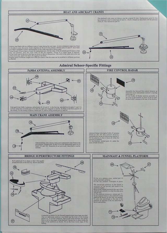 White Ensign Models - German Pocket Battleships