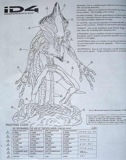 Lindberg - Alien Exoskeleton