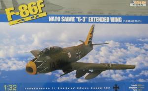 Bausatz: F-86 F40 Nato-Sabre "6-3" extended wing