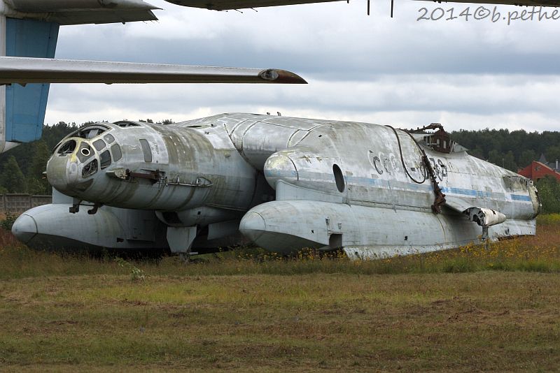 Das letzte Fragment einer BBA-14, heute im russischen Luftwaffenmuseum Monino.       