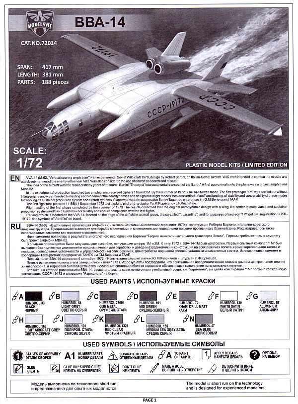 Modelsvit - BBA-14