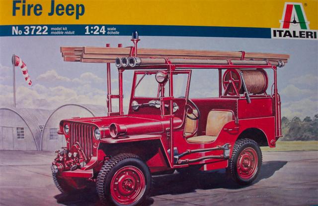 Italeri - Fire Jeep