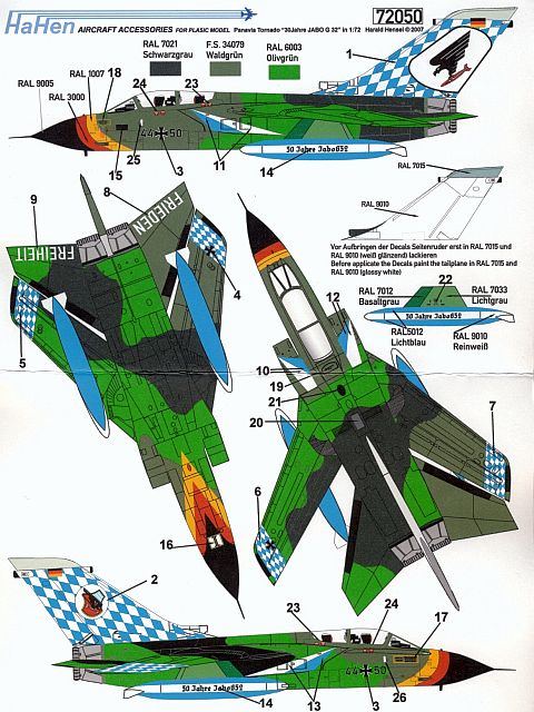 HaHen - Panavia Tornado "30 Jahre JABO G 32"