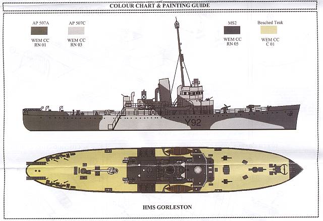 White Ensign Models - H.M.S. Gorleston 1943