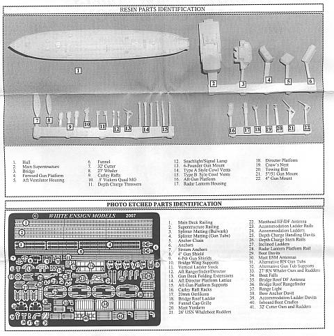 White Ensign Models - H.M.S. Gorleston 1943