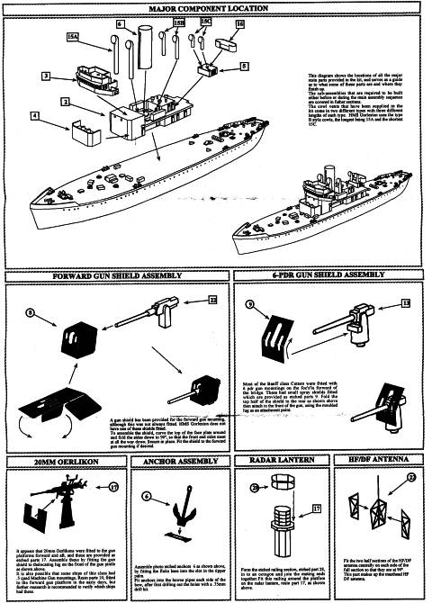 White Ensign Models - H.M.S. Gorleston 1943