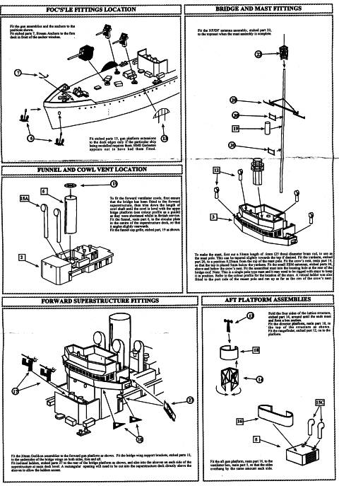 White Ensign Models - H.M.S. Gorleston 1943