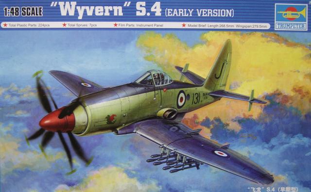 Trumpeter - Wyvern S.4 Early Version