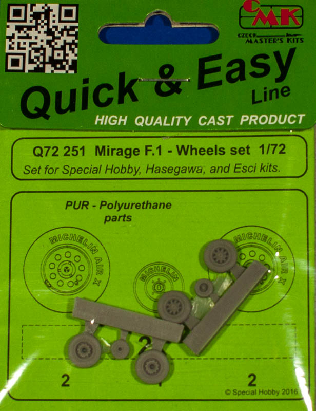 CMK - Mirage F.1 Wheels Set