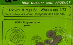 Bausatz: Mirage F.1 Wheels Set