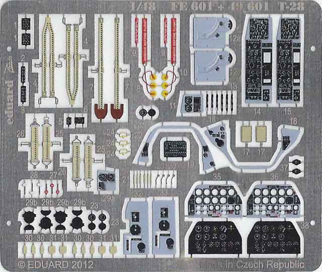 Eduard Ätzteile - T-28 S.A. Zoom