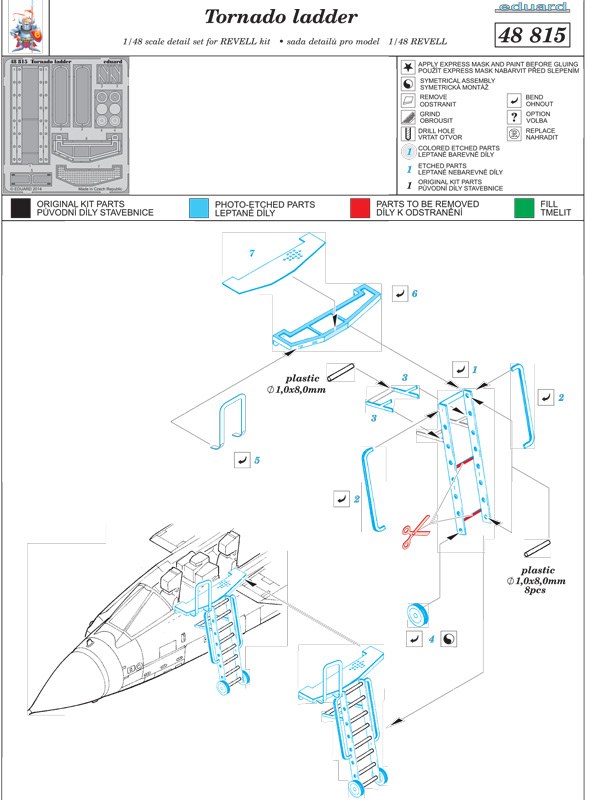 Die Anleitung zum Bau der Boarding-Ladder