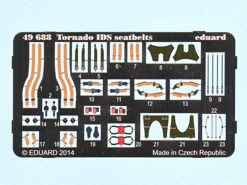 Eduard Ätzteile - Tornado IDS Seatbelts