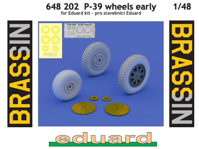 Eduard Brassin - P-39 Wheels Early