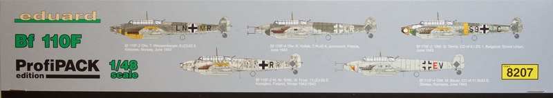 Eduard Bausätze - Bf 110F ProfiPack