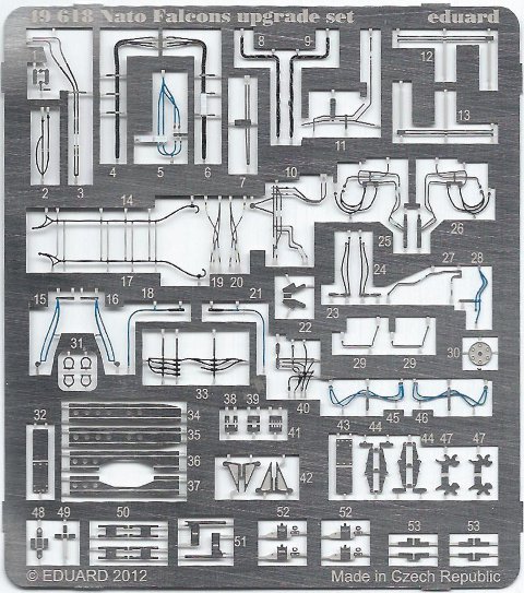 Eduard Ätzteile - Nato Falcons upgrade Set