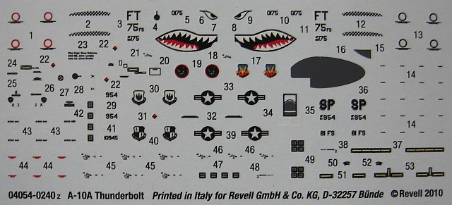 Revell - A-10 Thunderbolt II