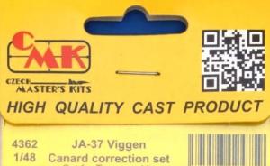 JA-37 Viggen Canard correction set