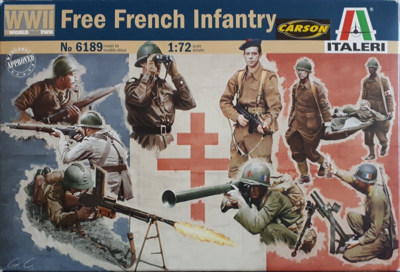 Italeri - Free French Infantry