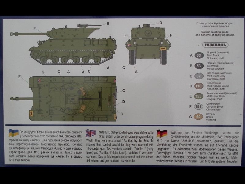 UM Unimodel - Achilles IIC