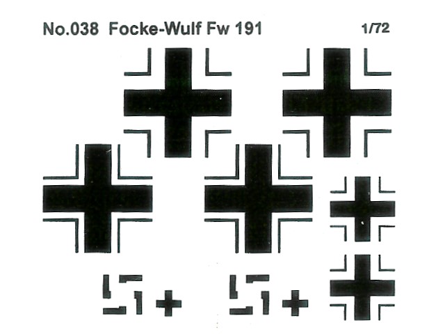 Planet Models - Focke Wulf Fw 191