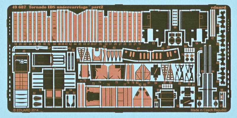 Eduard Ätzteile - Tornado IDS Undercarriage
