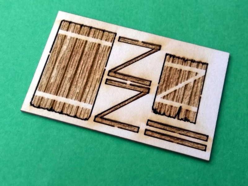 Lasercut Türen