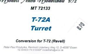 Bausatz: T-72A Turret