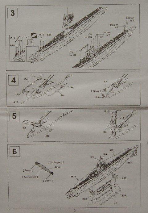 AFV Club - German U-Boat Typ VII C