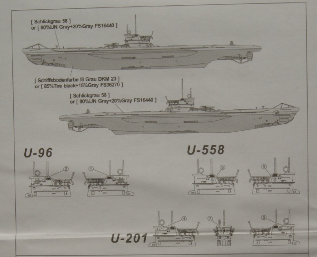 AFV Club - German U-Boat Typ VII C