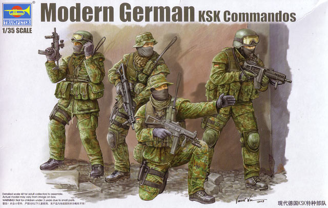 Trumpeter - Modern German KSK Commandos