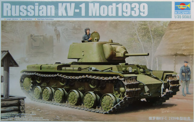 Trumpeter - Russian KV-1 Mod1939