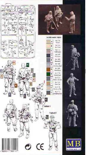 Master Box LTD - German military men (1939-1942)