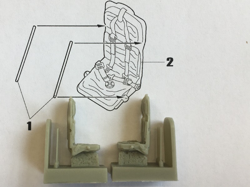 Quickboost - SH-3H Seaking Seats with safety belts