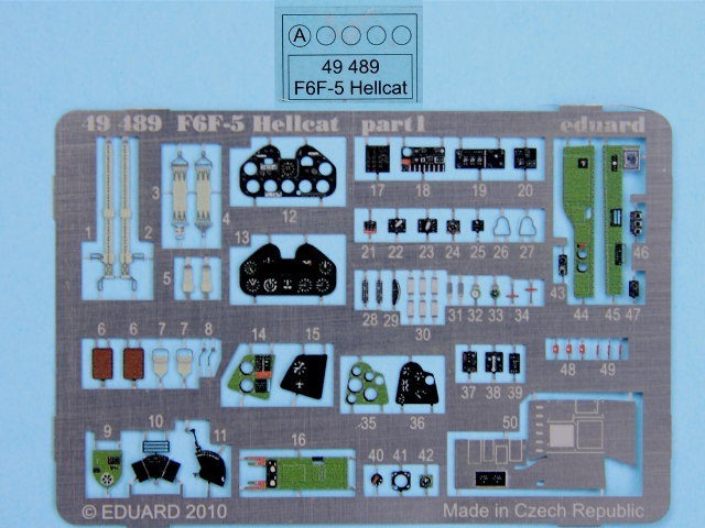 Eduard Ätzteile - F6F-5