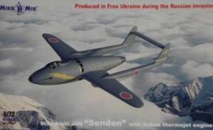 Mitsubishi J4M "Senden" with Sakae thermojet engine