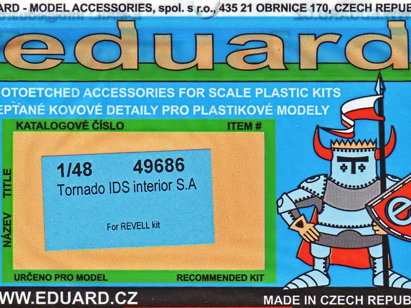 Eduard Ätzteile - Tornado IDS Interior S.A.