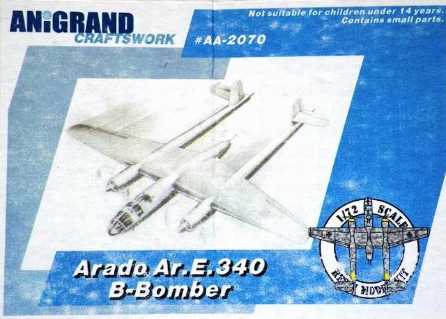 AniGrand Craftswork - Arado Ar.E.340 B-Bomber