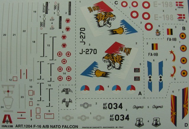 Italeri - F-16 Falcon