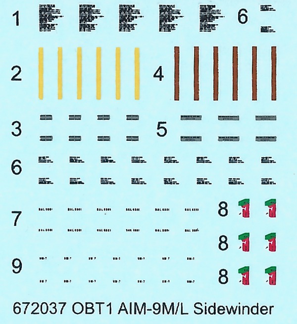 Eduard Brassin - AIM-9M/L Sidewinder